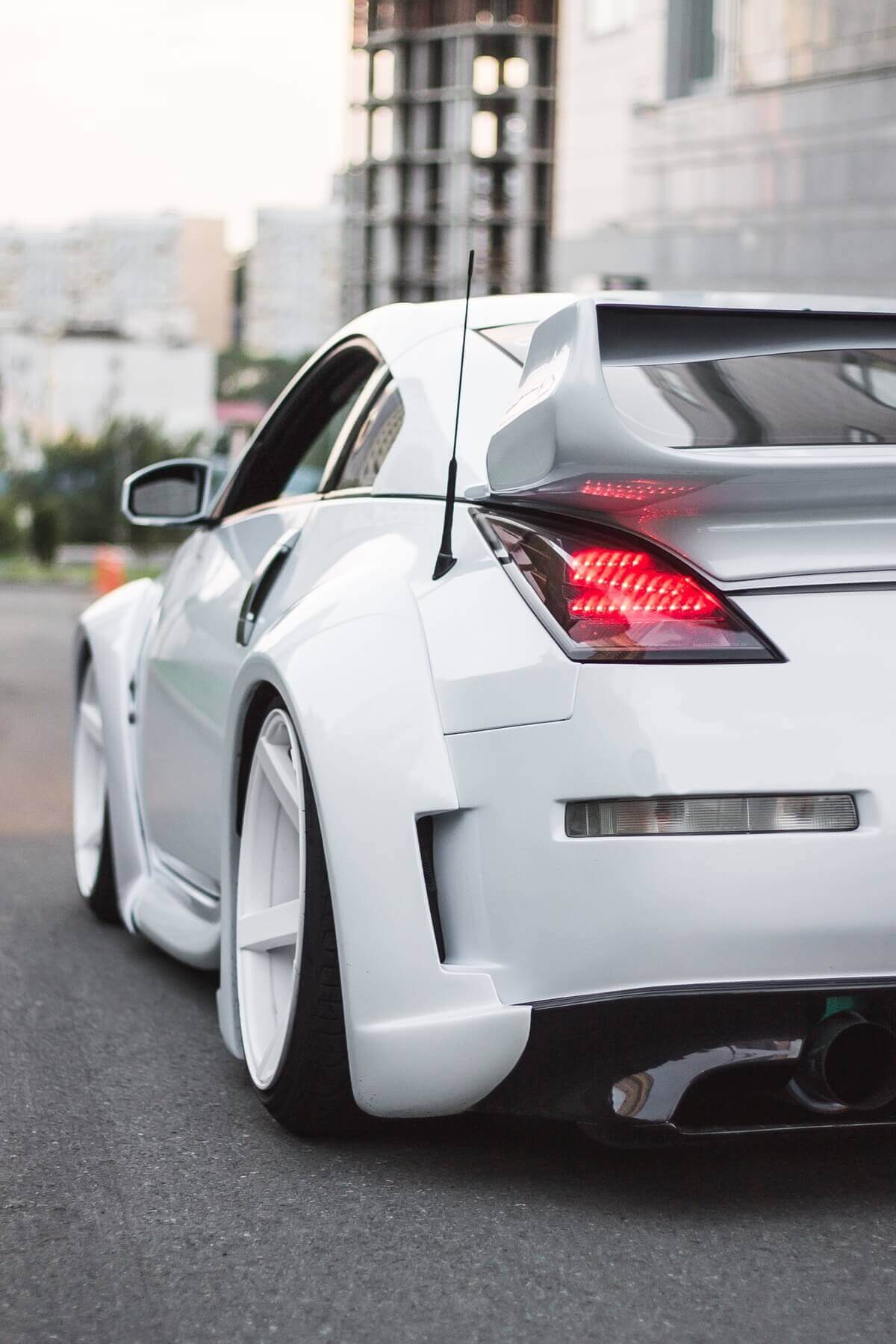 Nissan GTR in White