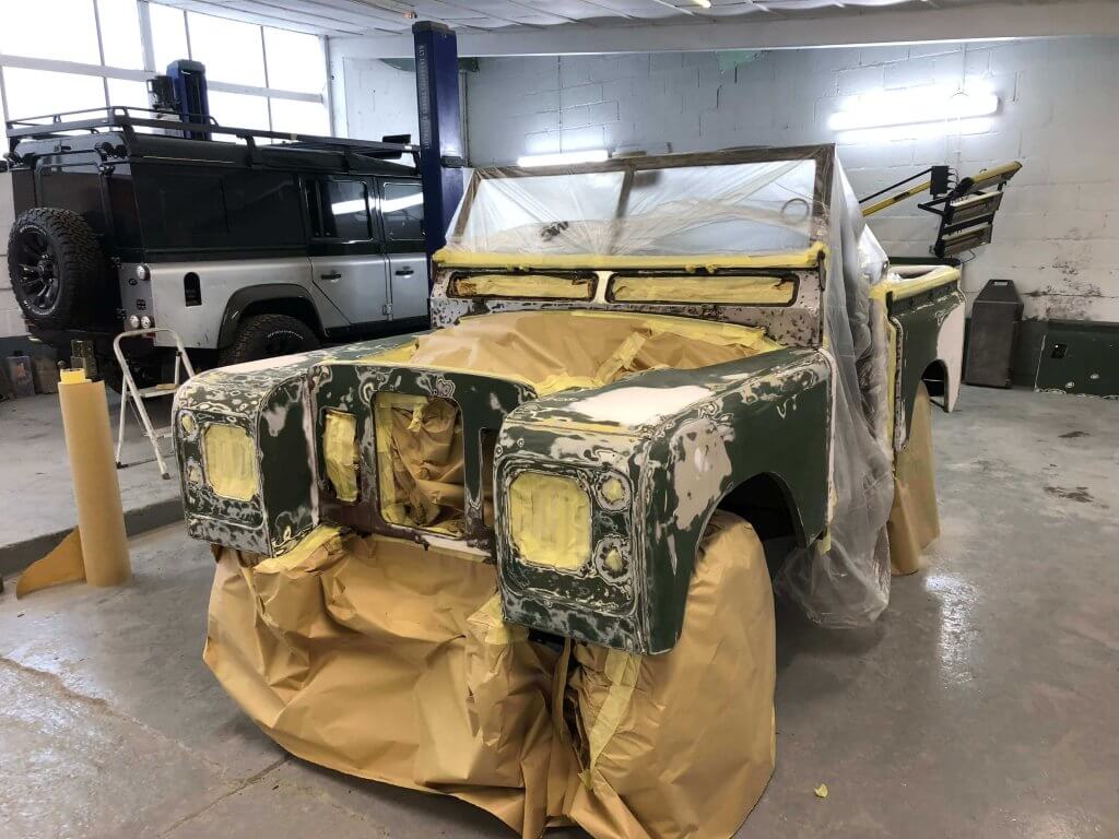 Land Rover Defender Body Repair